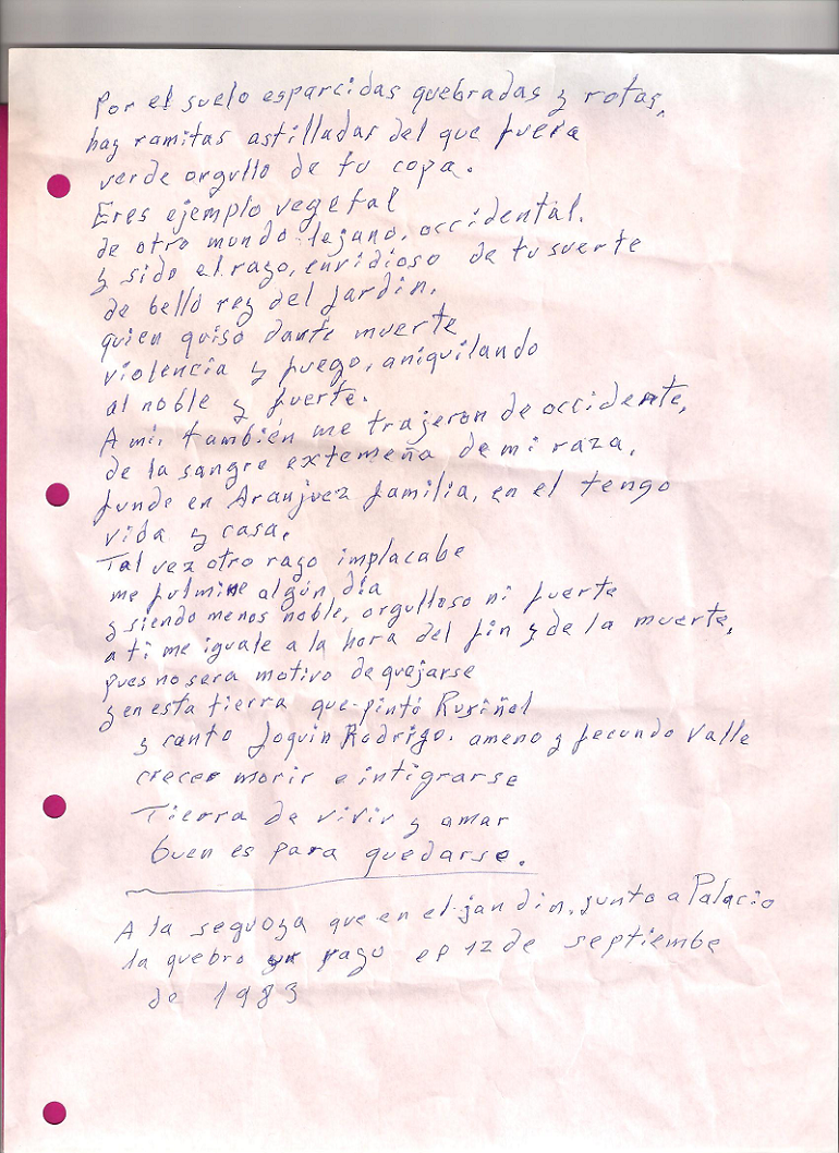 A. Pizarro Luna. Sequoia.